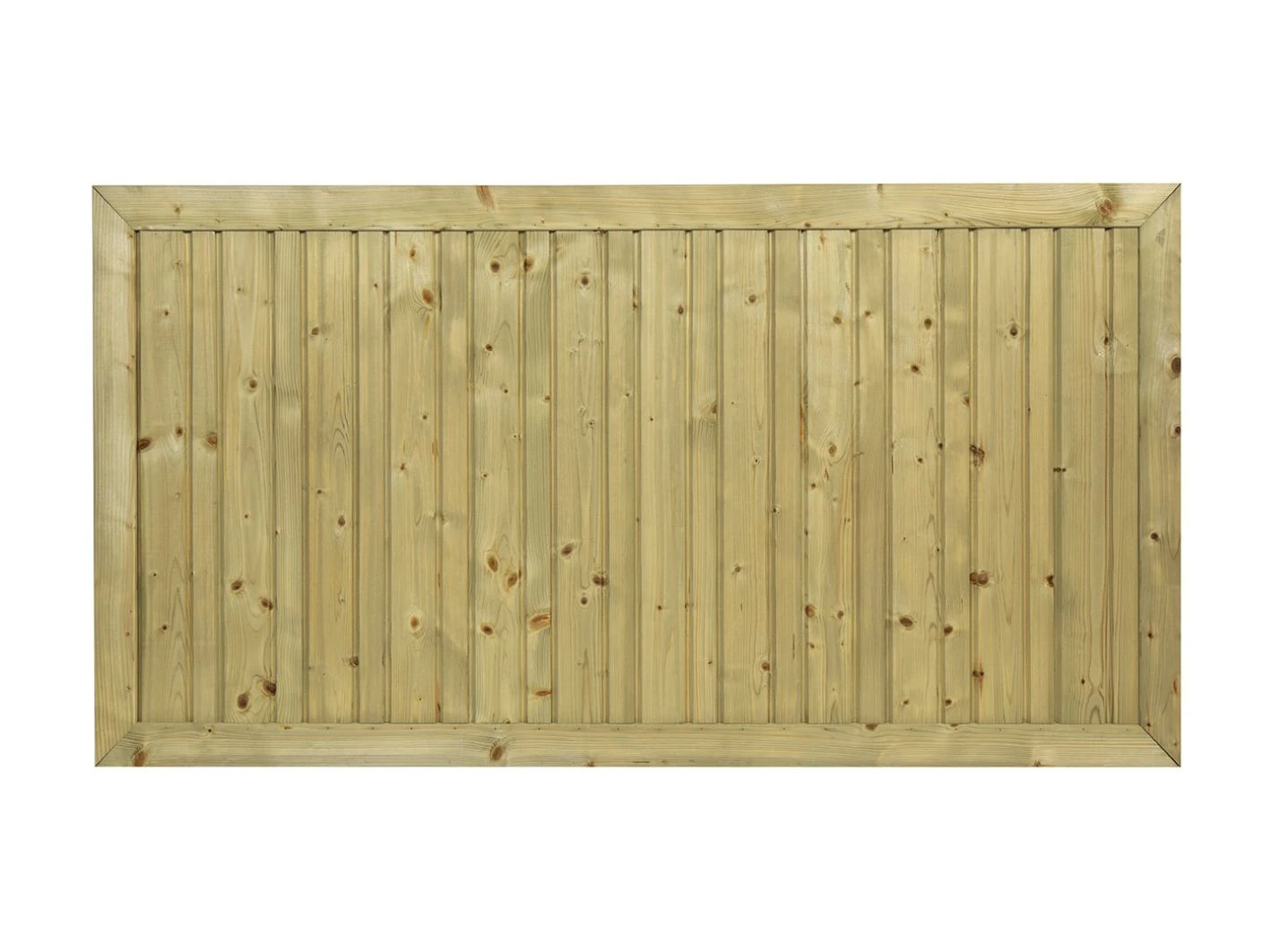 CarpGarant Vuren Scherm Rhombus Dicht in Kader 90 x 180 cm - Afbeelding 2